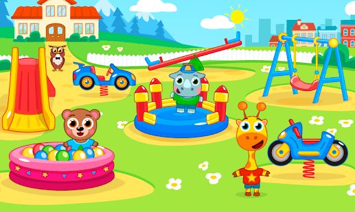 Скачать взломанную Детский сад : животные версия 1.2.0 apk на Андроид - Открытые уровни