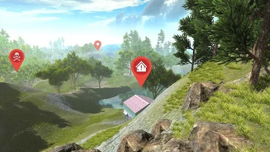 Скачать взломанную Остров Выживания По Сети: Остров Игры На Выживание версия 1.19 apk на Андроид - Много монет