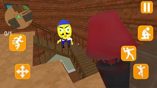 Скачать взломанную Neighbor Sponge. Scary Secret 3D версия 1.4 apk на Андроид - Много монет