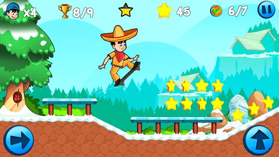 Скачать взломанную Skater Kid версия 7.1.29.6 apk на Андроид - Много монет