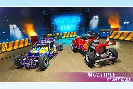Скачать взломанную Ramp Stunt Автомобильные гонки: Car Stunt Games версия 1.5 apk на Андроид - Бесконечные деньги