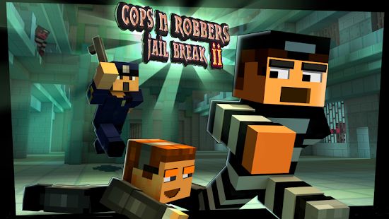 Скачать взломанную Cops N Robbers: Pixel Prison Games 2 версия 2.2.4 apk на Андроид - Бесконечные деньги