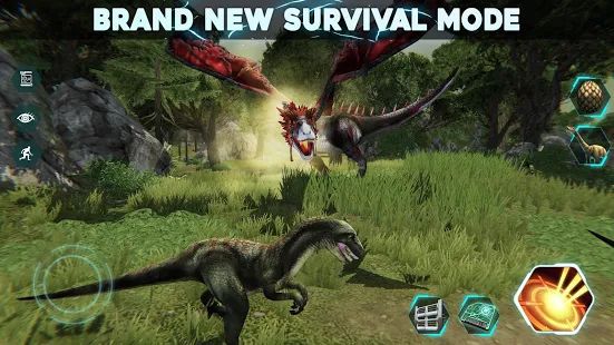 Скачать взломанную Dino Tamers - Jurassic Riding MMO версия 2.08 apk на Андроид - Бесконечные деньги