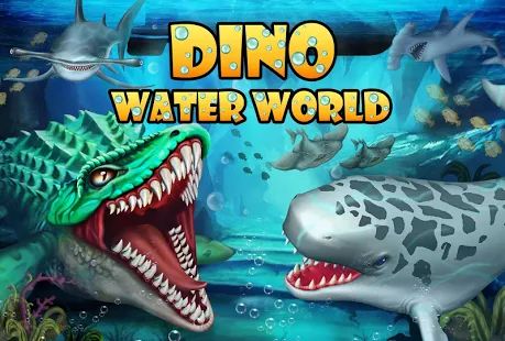 Скачать взломанную Jurassic Dino Water World версия 11.81 apk на Андроид - Бесконечные деньги