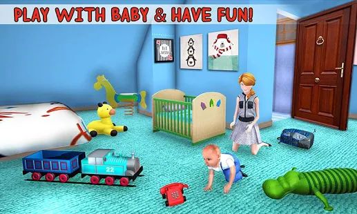 Скачать взломанную New Baby Single Mom Family Adventure версия Зависит от устройства apk на Андроид - Много монет