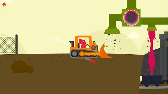 Скачать взломанную Динозаврик Землекоп 2 - грузовик игры для детей версия 1.1.4 apk на Андроид - Бесконечные деньги
