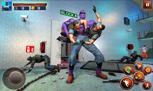 Скачать взломанную Incredible Monster: Superhero Prison Escape Games версия 1.4.1 apk на Андроид - Много монет