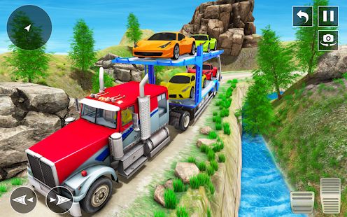 Скачать взломанную Real Truck Driving Simulator:Offroad Driving Game версия Зависит от устройства apk на Андроид - Много монет