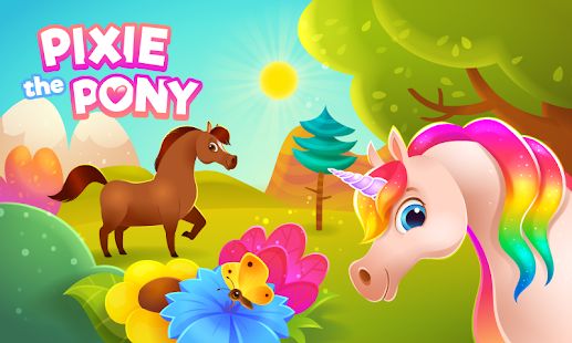 Скачать взломанную Pixie the Pony - My Virtual Pet версия 1.43 apk на Андроид - Открытые уровни