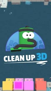Скачать взломанную Clean Up 3D версия 1.2.16 apk на Андроид - Открытые уровни