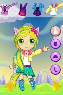 Скачать взломанную бесплатные игры одевалки пони для девочек версия 1.11 apk на Андроид - Открытые уровни