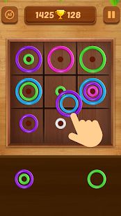 Скачать взломанную Color Rings - Colorful Puzzle Game версия 3.3 apk на Андроид - Открытые уровни