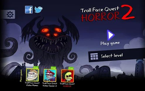 Скачать взломанную Troll Face Quest Horror 2: