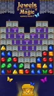 Скачать взломанную Jewels Magic: Mystery Match3 версия 20.0922.09 apk на Андроид - Бесконечные деньги