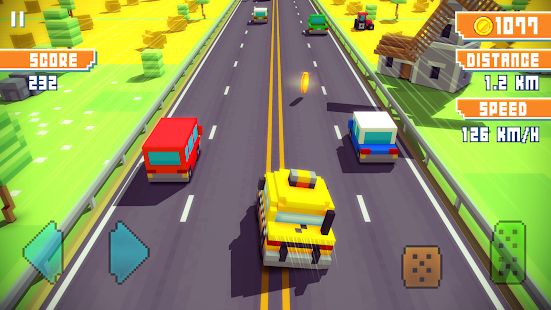 Скачать взломанную Blocky Highway: Traffic Racing версия 1.2.2 apk на Андроид - Бесконечные деньги