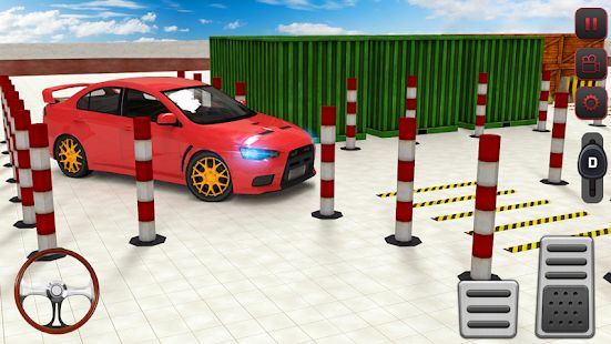 Скачать взломанную автомобильна парковка 3D играть бесплатно вождение версия 1.4.2 apk на Андроид - Открытые уровни