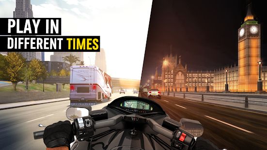 Скачать взломанную MotorBike: Traffic & Drag Racing I New Race Game версия 1.8.1 apk на Андроид - Много монет