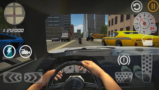 Скачать взломанную City Car Driver 2020 версия 2.0.7 apk на Андроид - Много монет