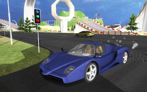 Скачать взломанную Race Car Driving Simulator версия 1.04 apk на Андроид - Много монет