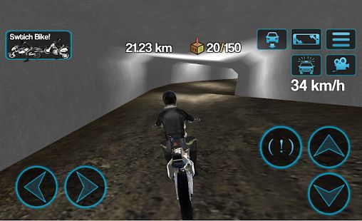 Скачать взломанную Police Bike Traffic Rider версия 1.08 apk на Андроид - Много монет