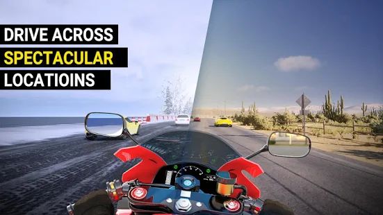 Скачать взломанную Speed Motor Dash:Real Simulator версия 1.1.2 apk на Андроид - Бесконечные деньги