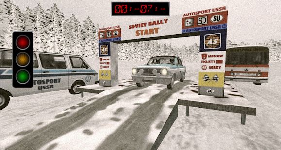 Скачать взломанную Soviet Rally версия 1.04 apk на Андроид - Много монет