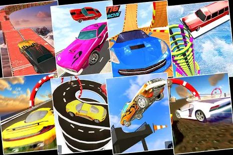 Скачать взломанную Impossible GT Car Driving Tracks: Big Car Jumps версия 1.0 apk на Андроид - Открытые уровни