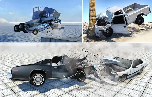 Скачать взломанную Car Crash Damage Engine Wreck Challenge 2018 версия 1.01 apk на Андроид - Открытые уровни