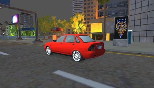 Скачать взломанную Car Simulator Driving : Lada Priora Tuning версия 2.3 apk на Андроид - Открытые уровни
