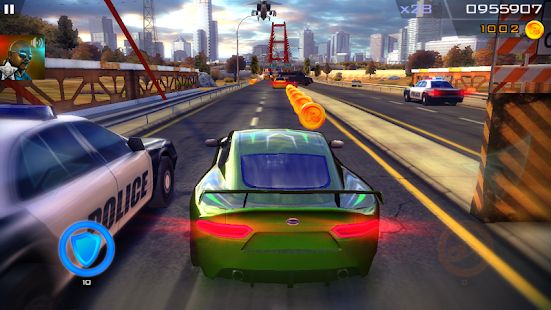 Скачать взломанную Redline Rush: Police Chase Racing версия 1.3.8 apk на Андроид - Открытые уровни
