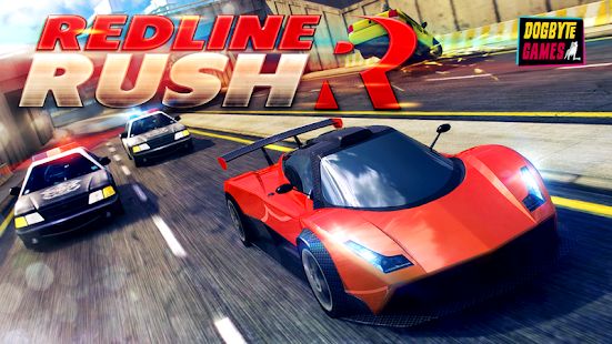 Скачать взломанную Redline Rush: Police Chase Racing версия 1.3.8 apk на Андроид - Открытые уровни
