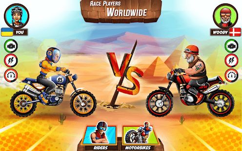 Скачать взломанную Rush To Crush New Bike Games: Bike Race Free Games версия 2.1.032 apk на Андроид - Открытые уровни
