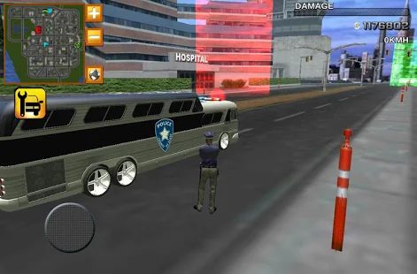 Скачать взломанную Police bus prison transport 3D версия 1.8 apk на Андроид - Много монет