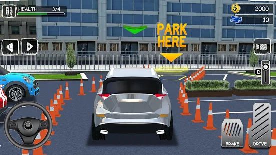 Скачать взломанную Игра Профессор Парковки Машин Играть Бесплатно 3D версия 1.2 apk на Андроид - Открытые уровни