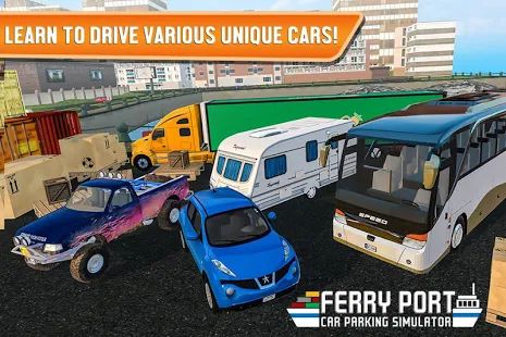 Скачать взломанную Ferry Port Trucker Parking Simulator версия 1.3 apk на Андроид - Бесконечные деньги