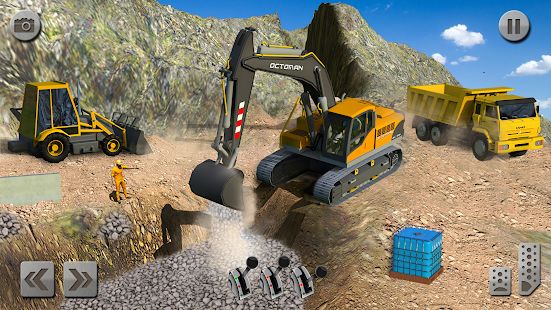 Скачать взломанную песок экскаватор грузовик вождение спасение имитат версия 5.2 apk на Андроид - Бесконечные деньги