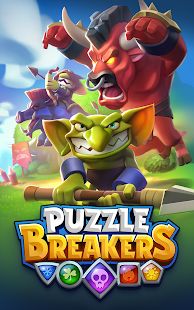 Скачать взломанную Puzzle Breakers версия 2.10.0 apk на Андроид - Открытые уровни