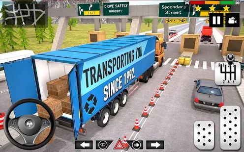 Скачать взломанную Экстремальный внедорожный грузовой грузовик 2019 версия 1.13 apk на Андроид - Открытые уровни
