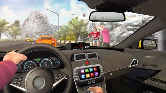 Скачать взломанную Симулятор такси Бесплатные игры-Автомобильные игры версия 1.1.04 apk на Андроид - Много монет