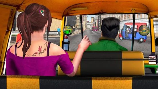 Скачать взломанную Modern Tuk Tuk Auto Rickshaw: Free Driving Games версия 1.5 apk на Андроид - Бесконечные деньги