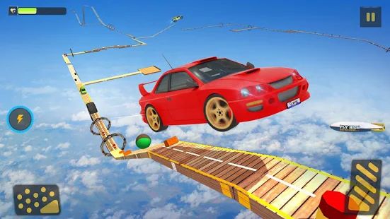 Скачать взломанную Pампа Aвтомобиль Tрюки Rонки: Hевозможные Tреки 3D версия 2.3 apk на Андроид - Много монет