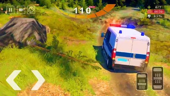 Скачать взломанную Полиция фургон гнаться - Полиция автобус Игры 2020 версия Зависит от устройства apk на Андроид - Открытые уровни