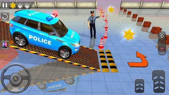 Скачать взломанную продвижение полиция парковка - умный Prado игры версия 1.2.2 apk на Андроид - Много монет