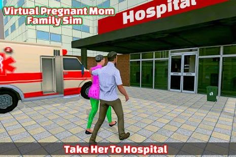Скачать взломанную виртуальная беременная мама: семейный симулятор версия 1.0 apk на Андроид - Открытые уровни
