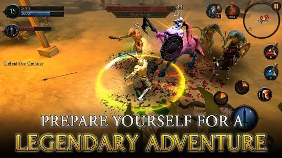 Скачать взломанную Arcane Quest Legends - Offline RPG версия 1.3.0 apk на Андроид - Бесконечные деньги