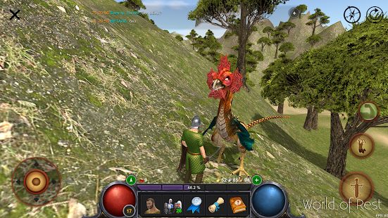 Скачать взломанную World Of Rest: Online RPG версия 1.34.5 apk на Андроид - Много монет
