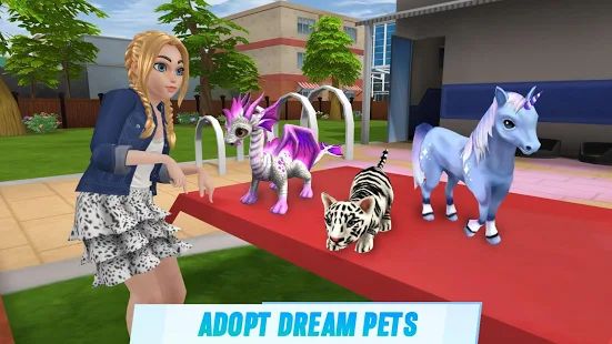 Скачать взломанную Virtual Sim Story: Dream Life версия 0.4.2 apk на Андроид - Бесконечные деньги