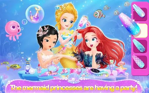 Скачать взломанную Princess Libby Little Mermaid версия 1.0.3 apk на Андроид - Много монет