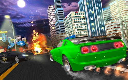 Скачать взломанную Police Games Car Chase-Free Shooting Games версия 1.2 apk на Андроид - Открытые уровни