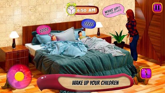 Скачать взломанную виртуальный мама жизнь имитатор детка уход игры 3d версия 1.0.7 apk на Андроид - Много монет